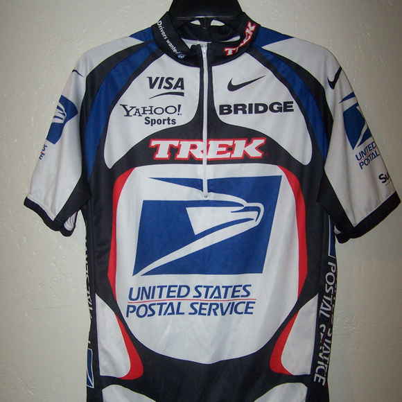 TREK Other - TREK NIKE USPS VISA TOURING CYCLING JERSEY S3002